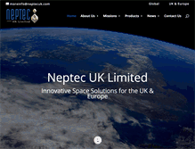 Tablet Screenshot of neptecuk.com